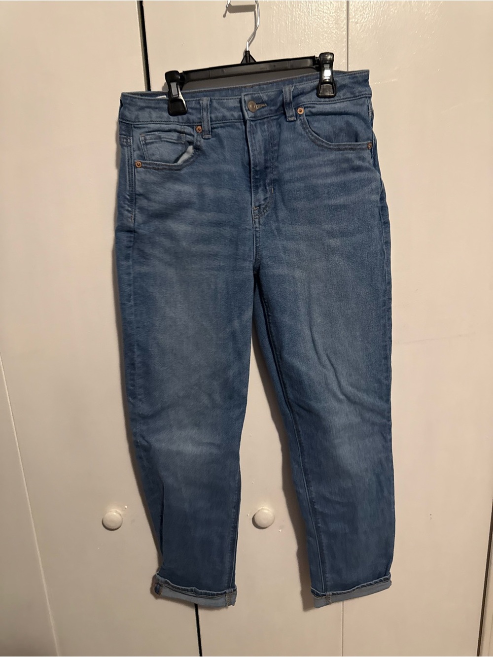American Eagle Outfitters mom jeans Light Blue Jeans